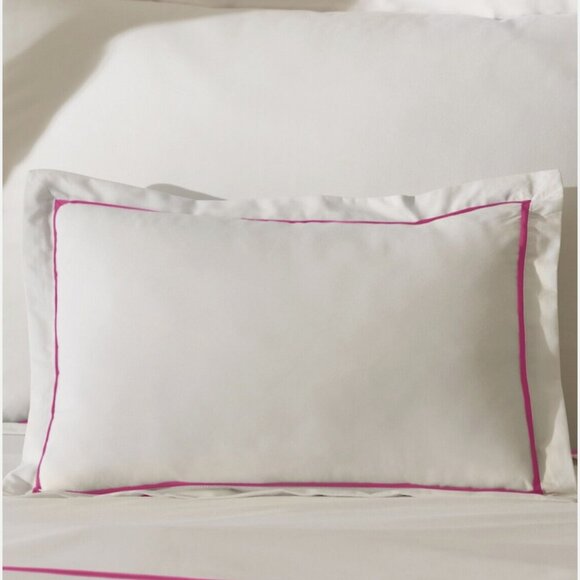 Ralph Lauren Palmer Boudoir Pillow in Monaco Pink